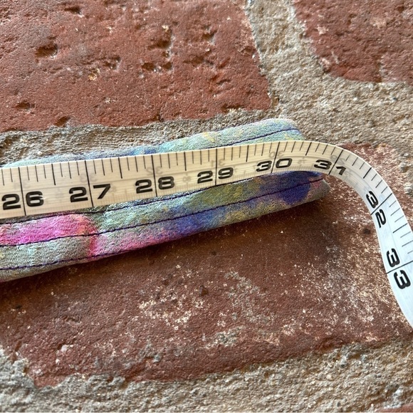 Vintage hot pink, purple, orange and army green belt - Picture 11 of 15